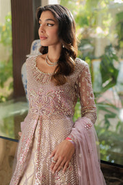 Mushq Mann Mein Tu Embroidered Net Unstitched 3Pc Suit MWD-05 WADAY