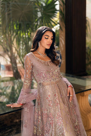 Mushq Mann Mein Tu Embroidered Net Unstitched 3Pc Suit MWD-05 WADAY