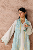 Farasha Summer Melody Embroidered Lawn Unstitched 3Pc Suit - Warm Desert