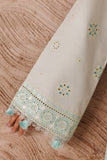 Farasha Summer Melody Embroidered Lawn Unstitched 3Pc Suit - Warm Desert