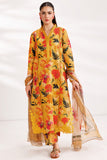 Farasha Summer Essentials Embroidered Lawn Unstitched 3Pc Suit - Warm Haze
