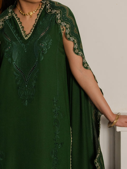 Virsa by Cinq Embroidered Karandi Unstitched 3Pc Suit - WASL