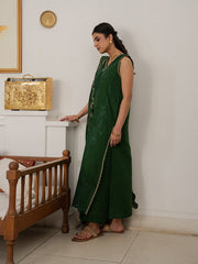 Virsa by Cinq Embroidered Karandi Unstitched 3Pc Suit - WASL