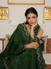Virsa by Cinq Embroidered Karandi Unstitched 3Pc Suit - WASL