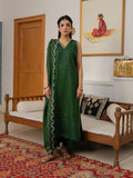 Virsa by Cinq Embroidered Karandi Unstitched 3Pc Suit - WASL