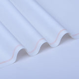 Volga Plus by Dynasty Fabrics Men's Unstitched Cotton Suit - White