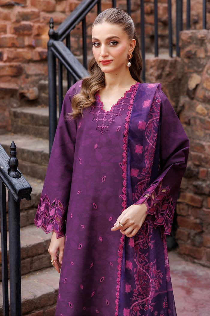 Farasha Seraya Embroidered Lawn Unstitched 3Pc Suit D-06 WINKMIST