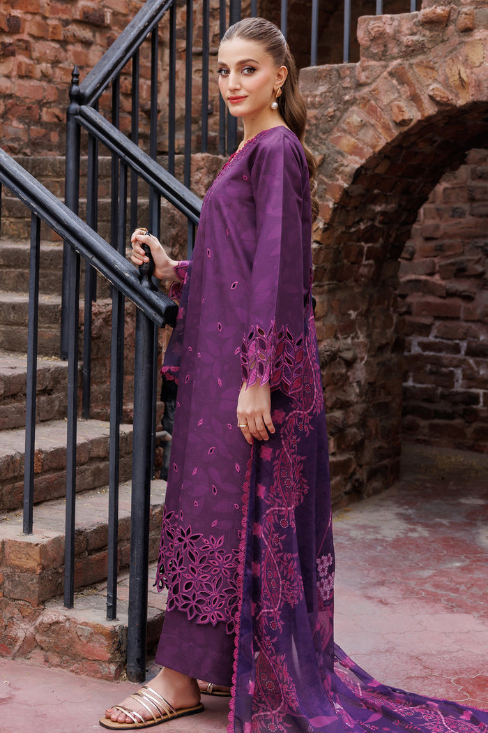 Farasha Seraya Embroidered Lawn Unstitched 3Pc Suit D-06 WINKMIST