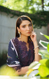Asifa & Nabeel Meraki Embroidered Viscose Unstitched 3Pc Suit - Winter Rose