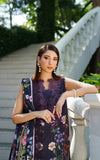 Asifa & Nabeel Meraki Embroidered Viscose Unstitched 3Pc Suit - Winter Rose