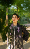 Asifa & Nabeel Meraki Embroidered Viscose Unstitched 3Pc Suit - Winter Thyme