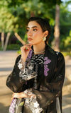 Asifa & Nabeel Meraki Embroidered Viscose Unstitched 3Pc Suit - Winter Thyme