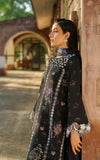 Asifa & Nabeel Meraki Embroidered Viscose Unstitched 3Pc Suit - Winter Thyme
