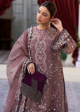 Sadaf Fawad Khan Siraa Embroidered Organza Unstitched 3Pc Suit - Wistful Mauve