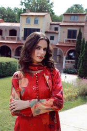 Feathers Premium Printed Lawn Unstitched 3Pc Suit XERLIN-FT534
