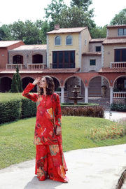 Feathers Premium Printed Lawn Unstitched 3Pc Suit XERLIN-FT534