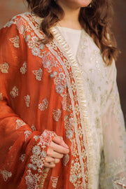 XENIA Formals Hera Luxury Unstitched Chiffon 3Pc Suit - FLEUR