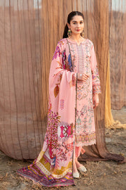 Ramsha Riwayat Embroidered Luxury Lawn Unstitched 3 Piece Suit Y-602