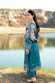 Ramsha Riwayat Embroidered Luxury Lawn Unstitched 3 Piece Suit Y-603