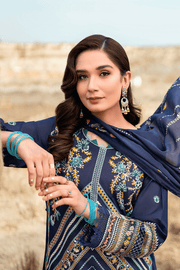 Ramsha Riwayat Embroidered Luxury Lawn Unstitched 3 Piece Suit Y-608