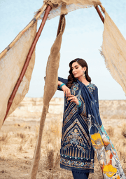 Ramsha Riwayat Embroidered Luxury Lawn Unstitched 3 Piece Suit Y-608