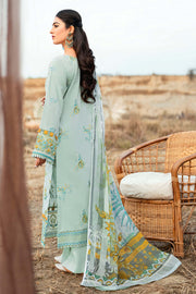 Ramsha Riwayat Embroidered Luxury Lawn Unstitched 3 Piece Suit Y-610