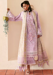 Suffuse Eid Unstitched Embroidered Lawn 3Pc Suit - YASMIN