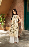 Asifa & Nabeel Yakin Unstitched Lawn 3Pc Suit YKL25-01 Meadow Bloom