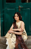 Asifa & Nabeel Yakin Unstitched Lawn 3Pc Suit YKL25-01 Meadow Bloom