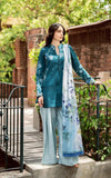 Asifa & Nabeel Yakin Unstitched Lawn 3Pc Suit YKL25-03 Lush Serenity