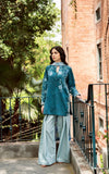 Asifa & Nabeel Yakin Unstitched Lawn 3Pc Suit YKL25-03 Lush Serenity