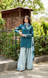 Asifa & Nabeel Yakin Unstitched Lawn 3Pc Suit YKL25-03 Lush Serenity