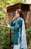 Asifa & Nabeel Yakin Unstitched Lawn 3Pc Suit YKL25-03 Lush Serenity
