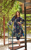 Asifa & Nabeel Yakin Unstitched Lawn 3Pc Suit YKL25-06 Twilight in Bloom