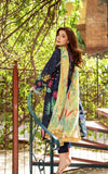 Asifa & Nabeel Yakin Unstitched Lawn 3Pc Suit YKL25-06 Twilight in Bloom