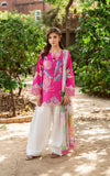 Asifa & Nabeel Yakin Unstitched Lawn 3Pc Suit YKL25-10 Roseveil