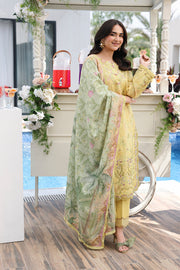 Rang Rasiya Florence Festive Embroidered Lawn Unstitched 3Pc Suit - YUMNA