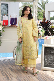 Rang Rasiya Florence Festive Embroidered Lawn Unstitched 3Pc Suit - YUMNA