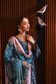 Ramsha Andaaz Vol-14 Embroidered Luxury Lawn Unstitched 3Pc Suit Z-1405