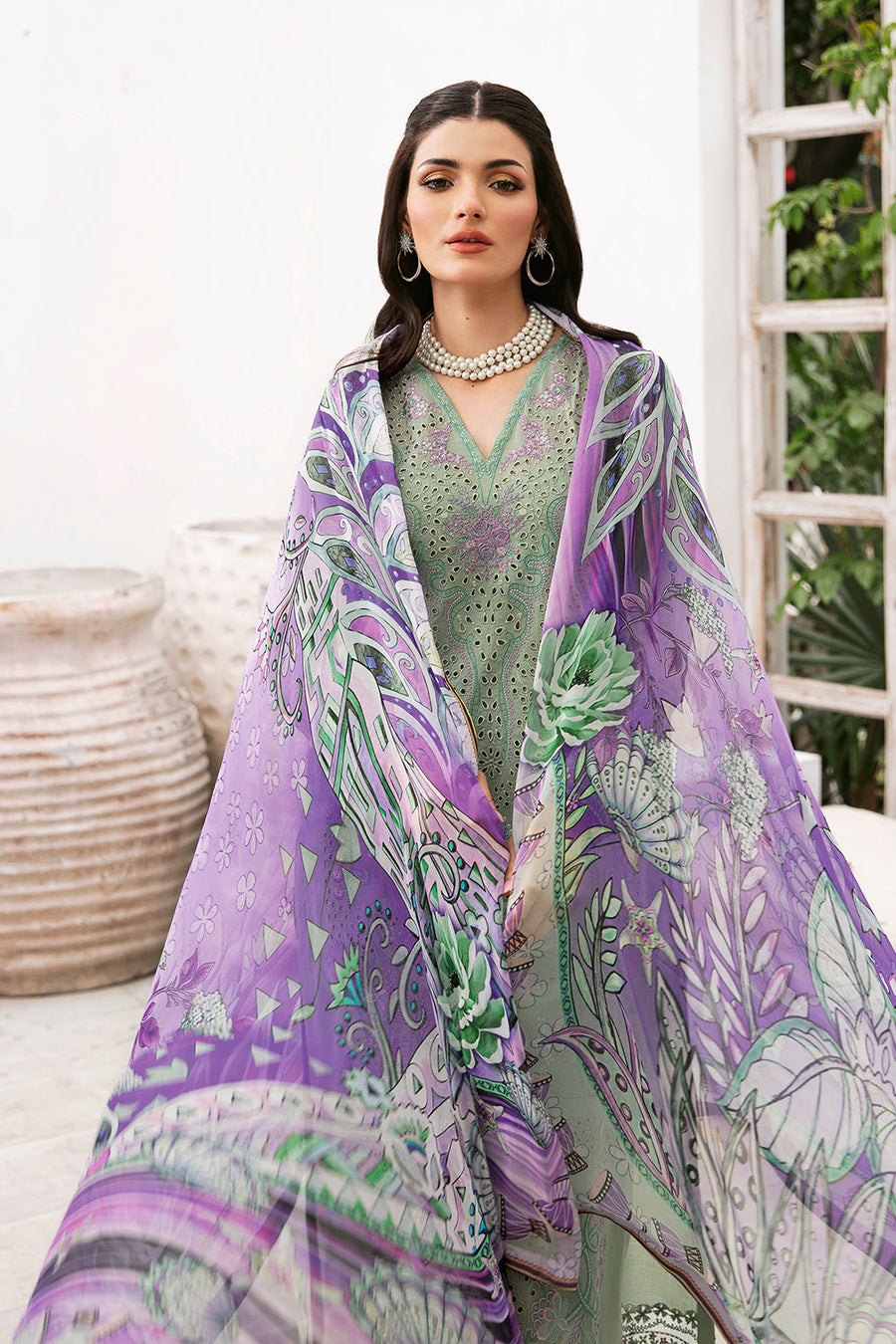 Ramsha Andaaz Vol-09 Embroidered Luxury Lawn Unstitched 3Pc Suit Z-903