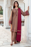 Delia by Jazmin Embroidered Khaddar Unstitched 3Pc Suit DW'24 D8