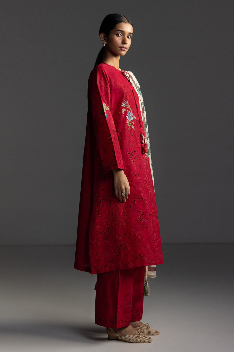 Coco by Zara Shahjahan Embroidered Lawn Unstitched 3Pc Suit D-10A SUNE