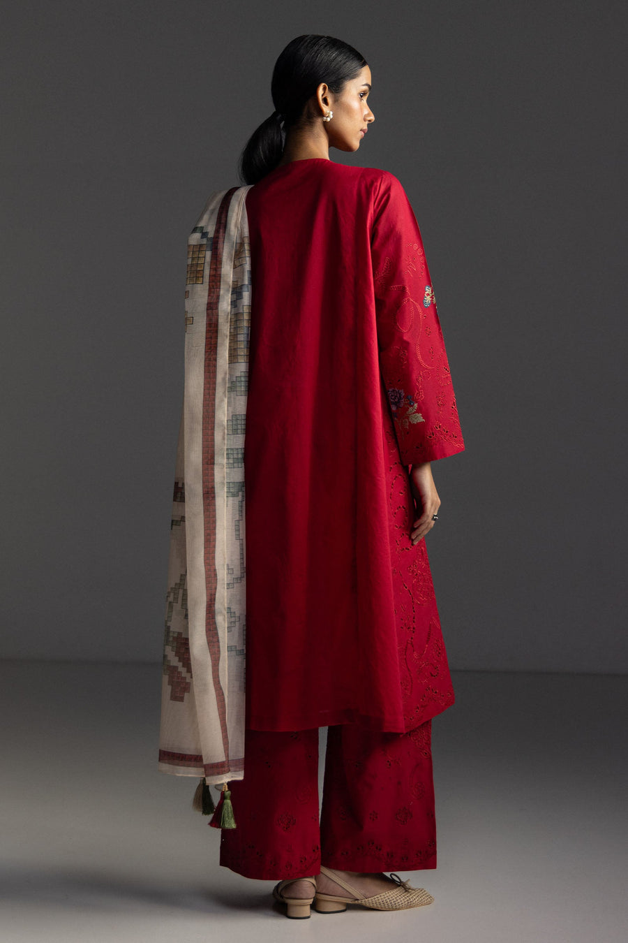 Coco by Zara Shahjahan Embroidered Lawn Unstitched 3Pc Suit D-10A SUNE