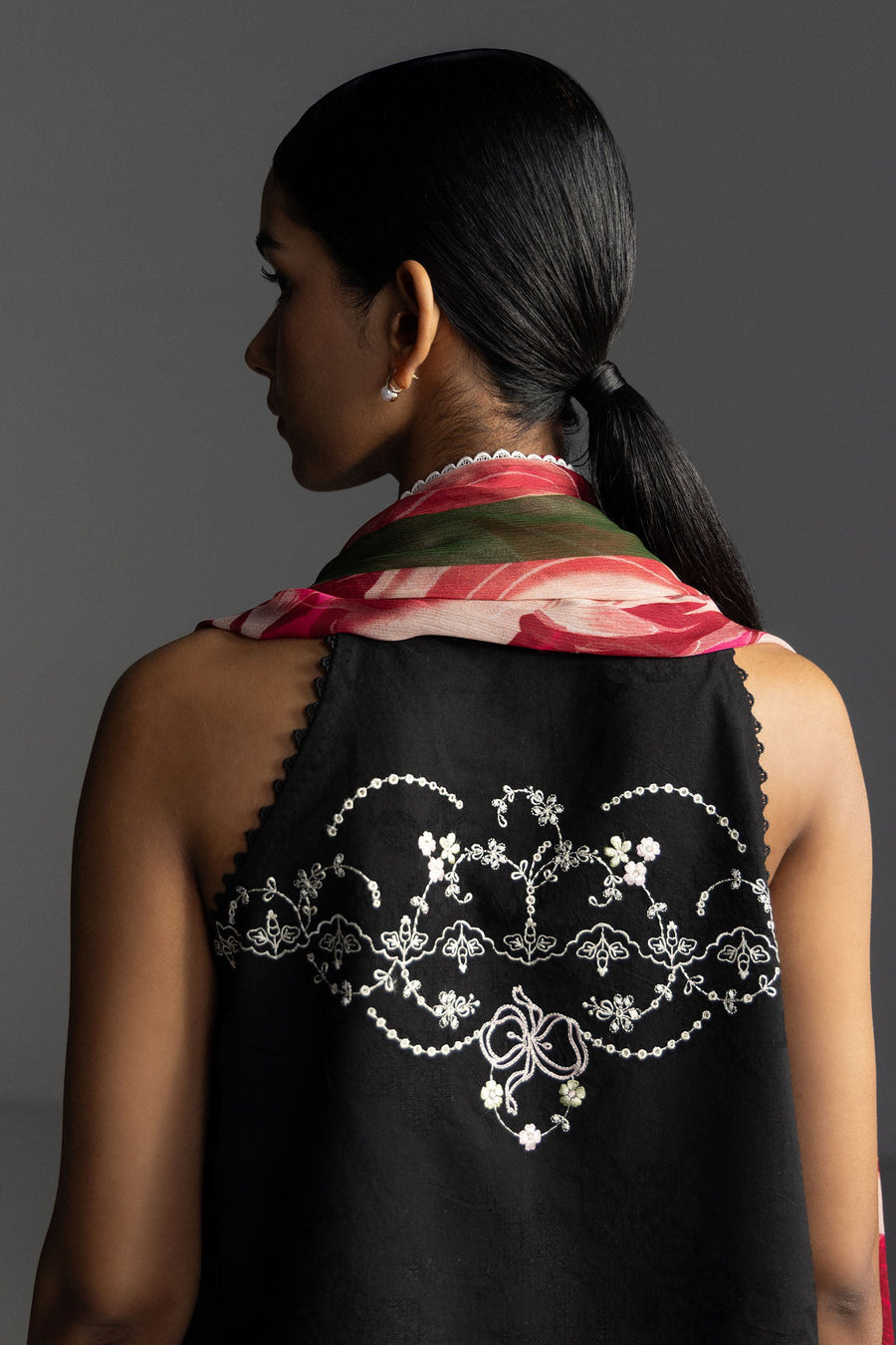 Coco by Zara Shahjahan Embroidered Lawn Unstitched 3Pc Suit D-02B MIRO