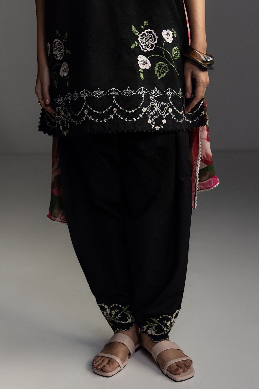 Coco by Zara Shahjahan Embroidered Lawn Unstitched 3Pc Suit D-02B MIRO