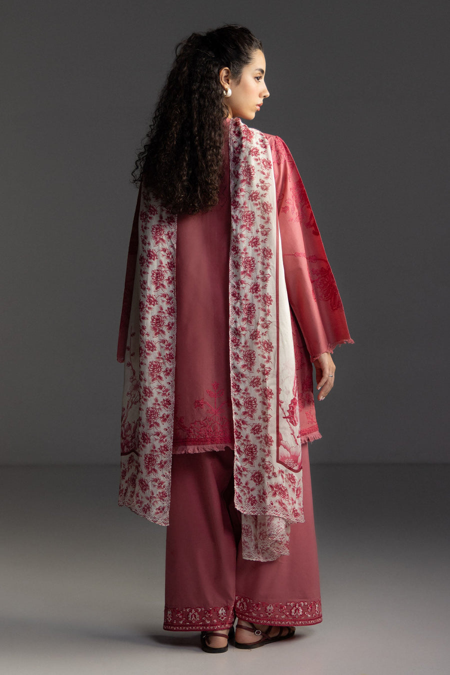 Coco by Zara Shahjahan Embroidered Lawn Unstitched 3Pc Suit D-03B AVIONA