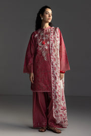 Coco by Zara Shahjahan Embroidered Lawn Unstitched 3Pc Suit D-03B AVIONA