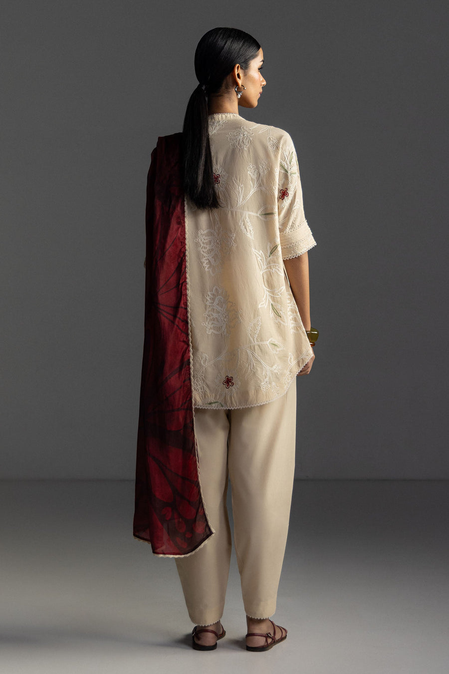 Coco by Zara Shahjahan Embroidered Lawn Unstitched 3Pc Suit D-04A ISLA