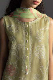 Coco by Zara Shahjahan Embroidered Lawn Unstitched 3Pc Suit D-04B ISLA