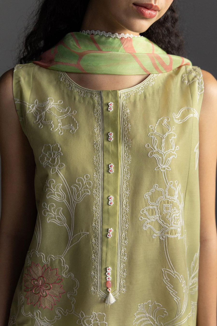 Coco by Zara Shahjahan Embroidered Lawn Unstitched 3Pc Suit D-04B ISLA